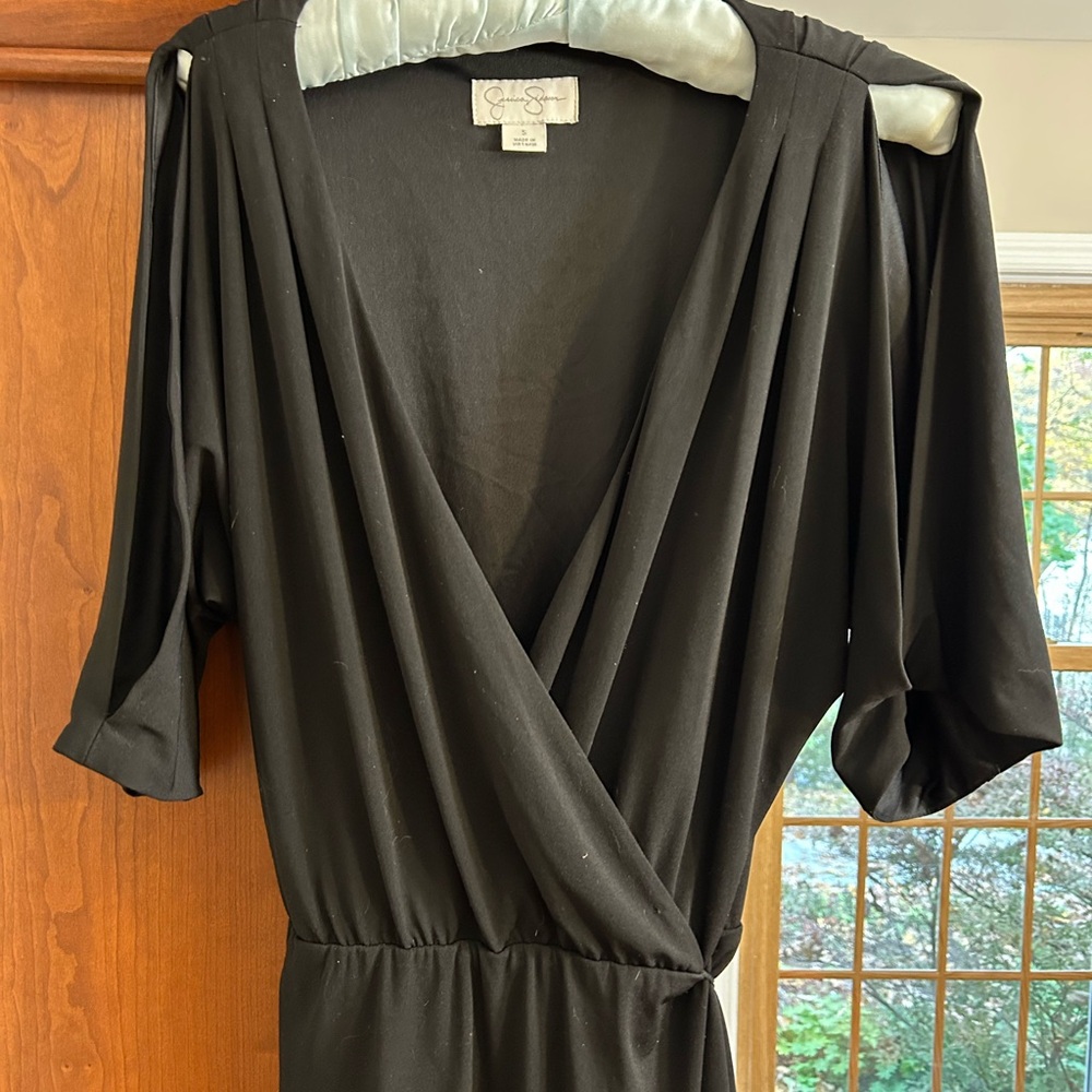 Black Wrap Dress